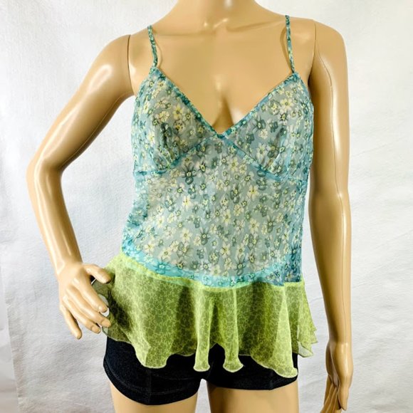 Victoria's Secret Other - Victoria's Secret Cami Camisole Sheer Floral Sexy